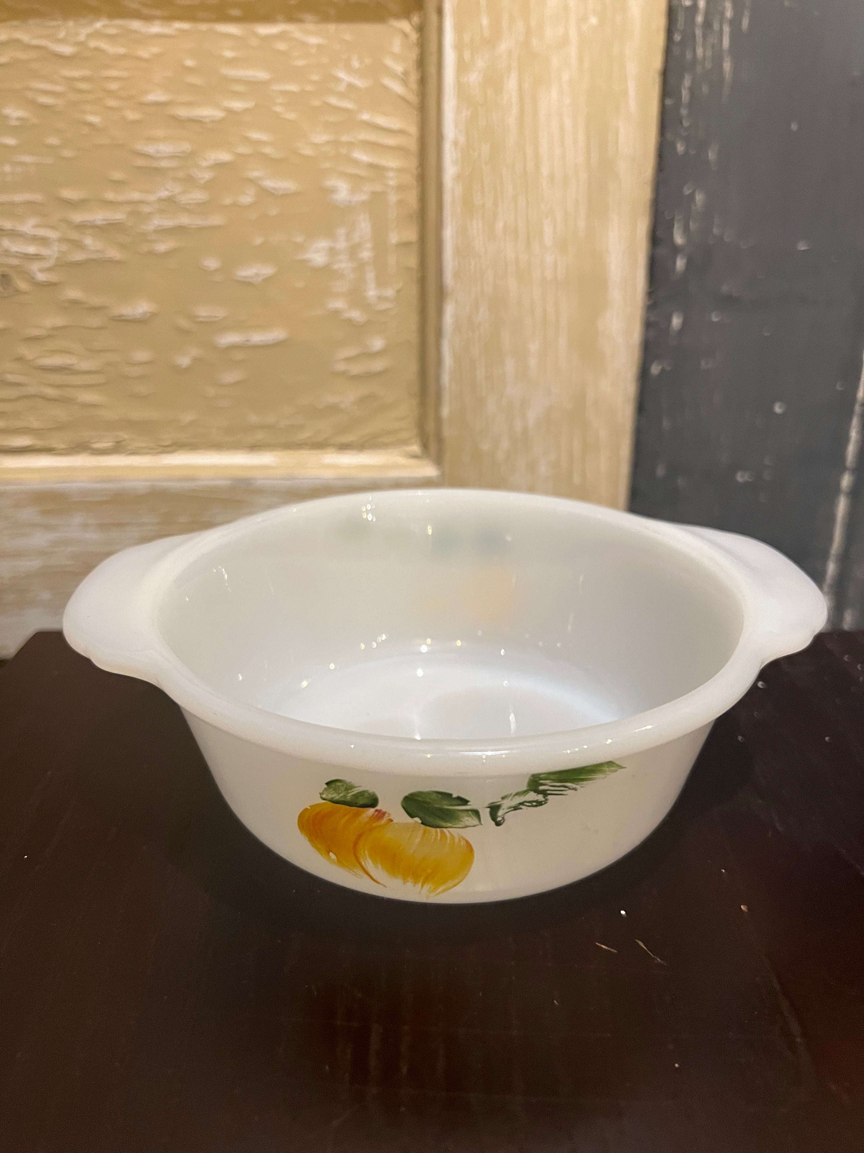 Fire-King bowl with handles no.17