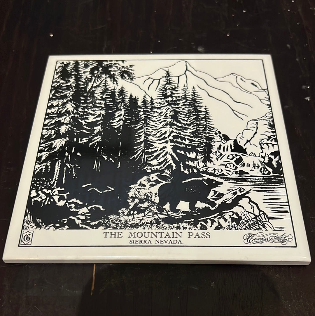 Currier Ives Art Tiles