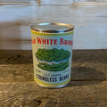 Bob white branded beans can