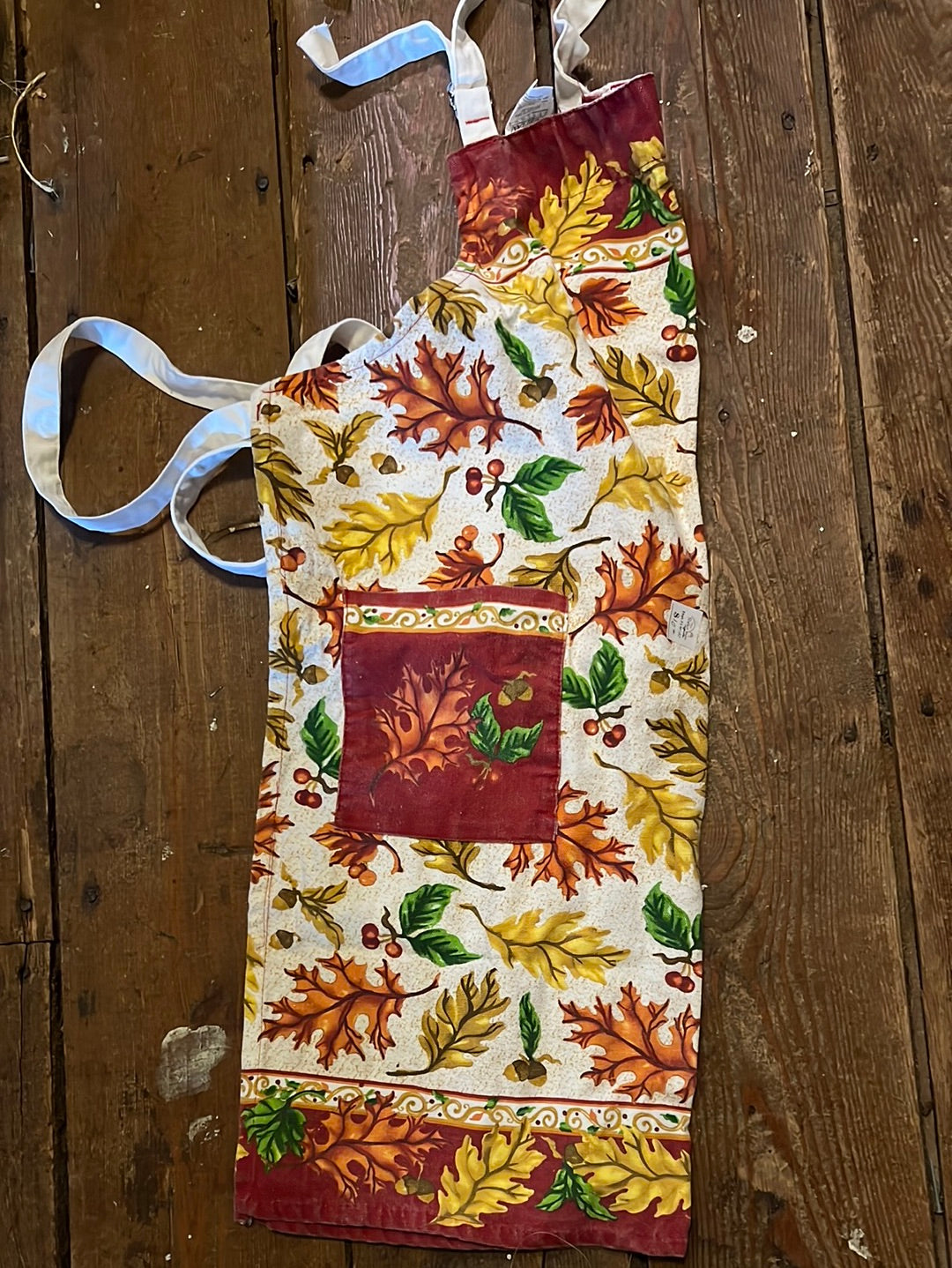 Fall apron
