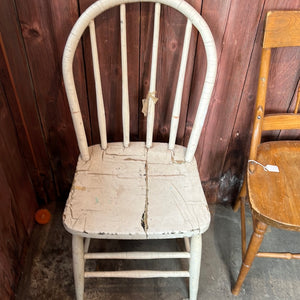 White Wood Chair