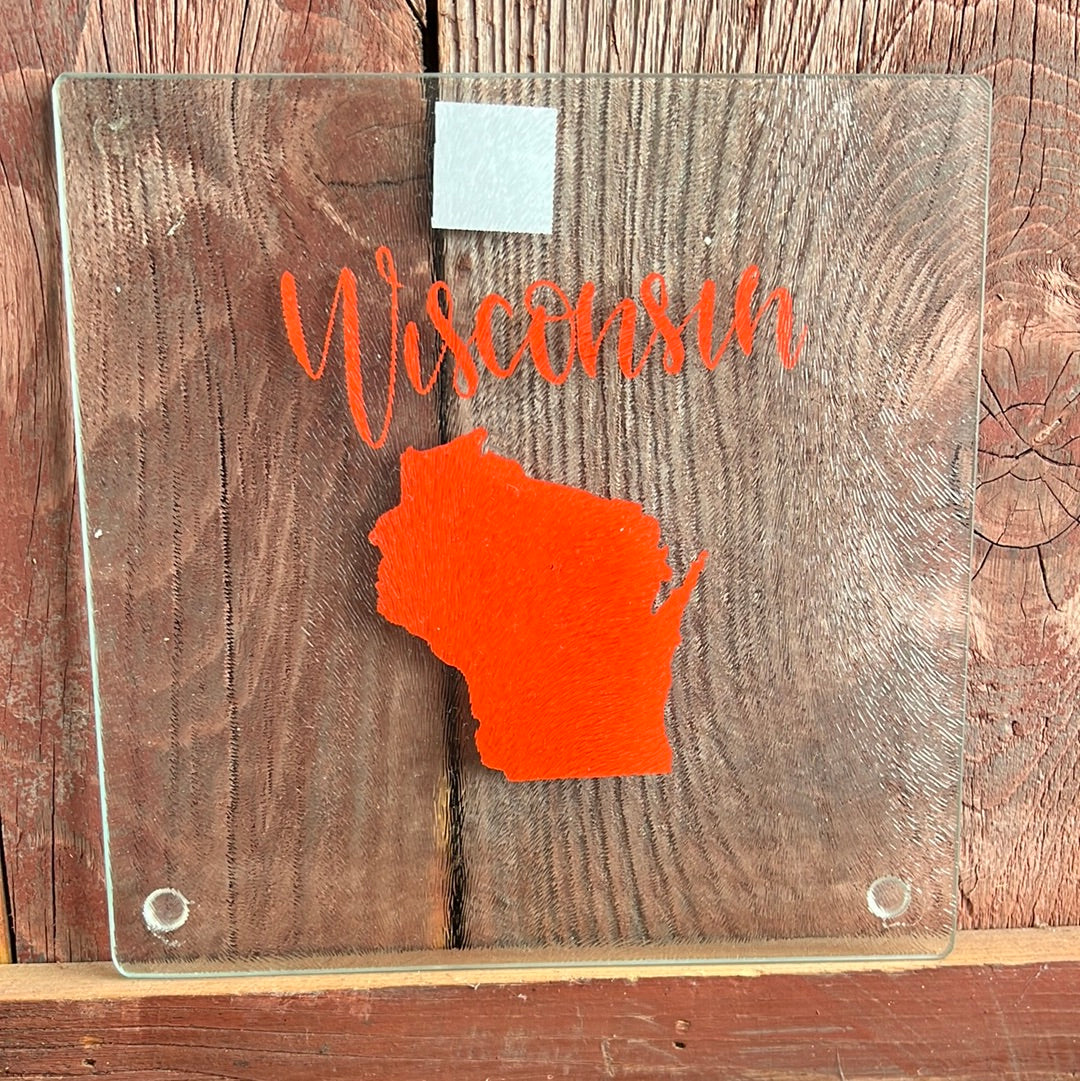Glass Plate Coasters