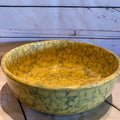 Yellow sponge ware pottery