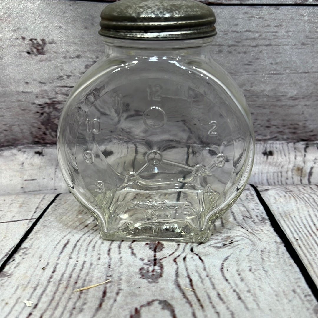Clock Spice Jar