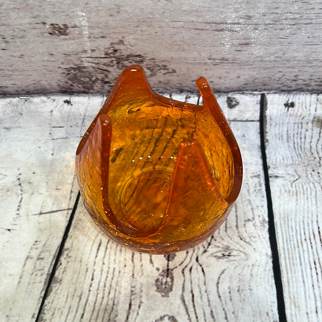Orange Decorative Glass
