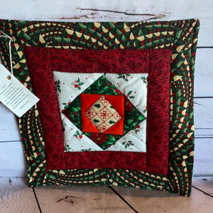 Christmas mug rug