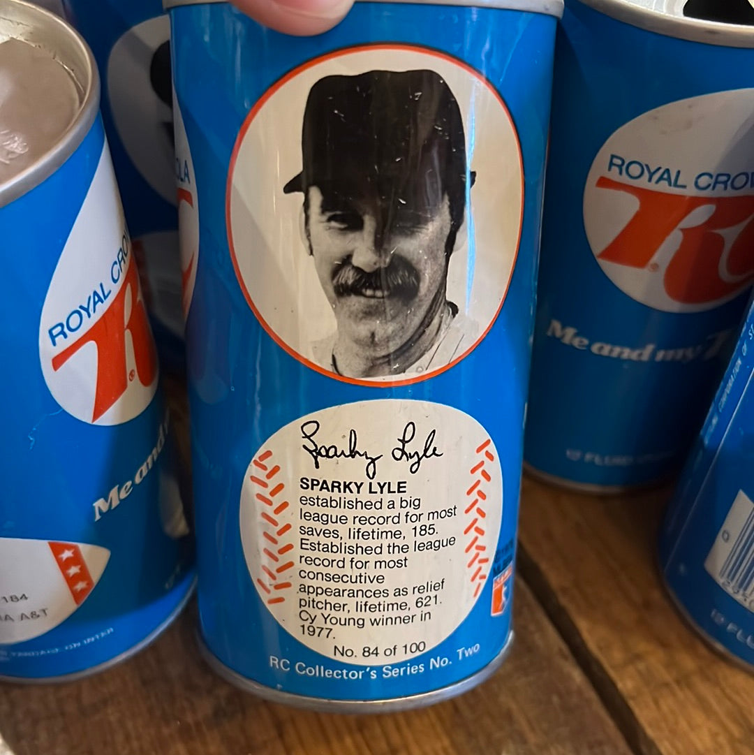 Vintage RC Cola Collectors Cans