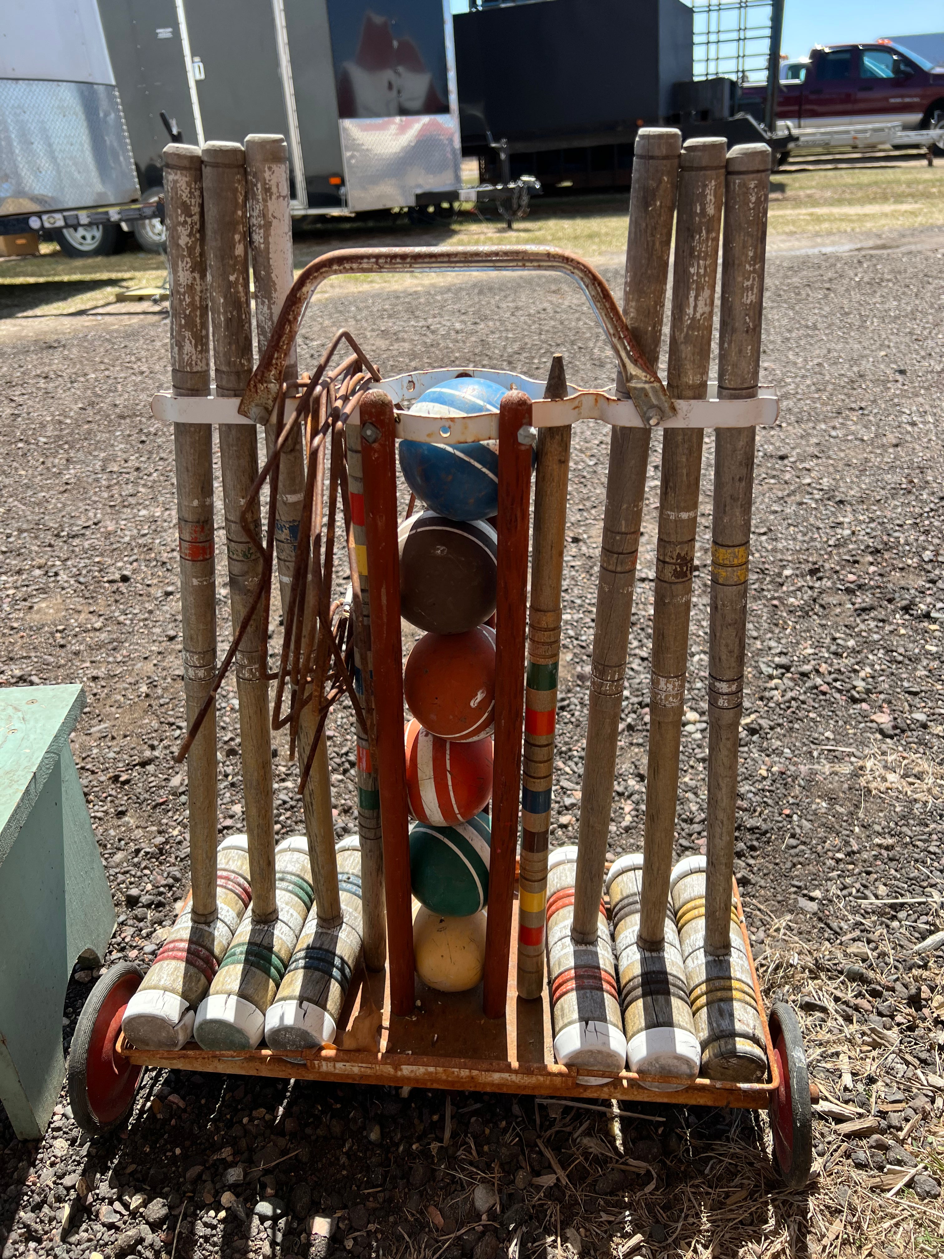 Croquet set