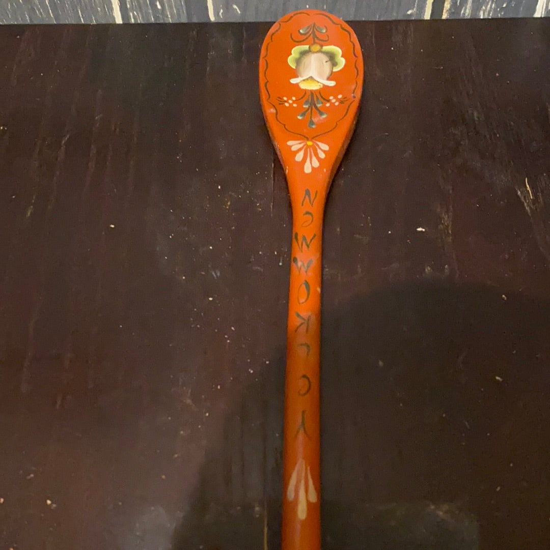 Rosemaling Spoon