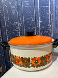 70's Enamel Stock Pot