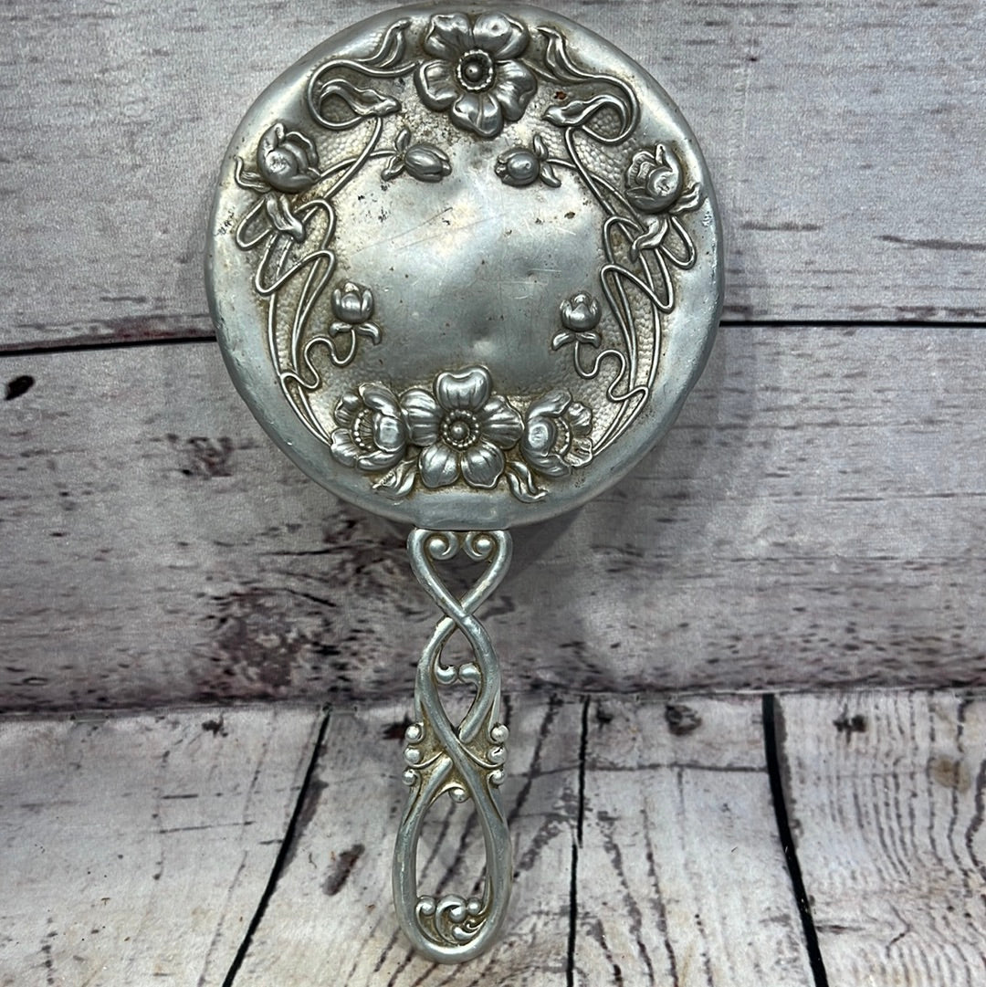 Aluminum Hand Mirror