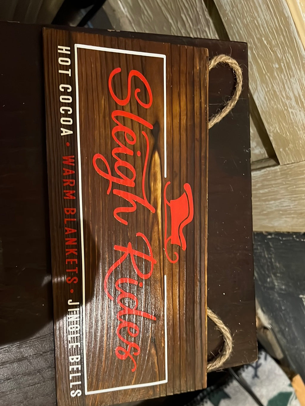 Assorted Christmas signs