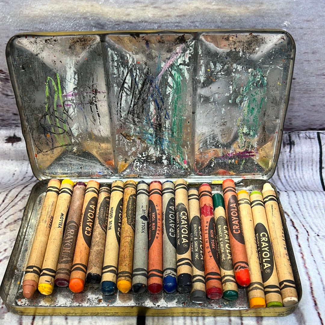 Crayon Tin