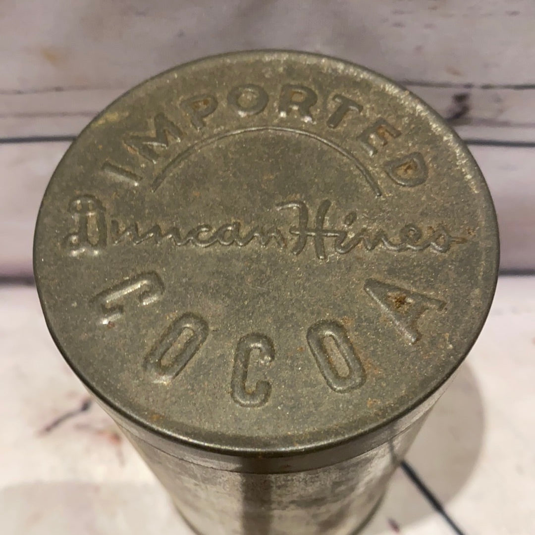 Duncan Hines Cocoa Tin