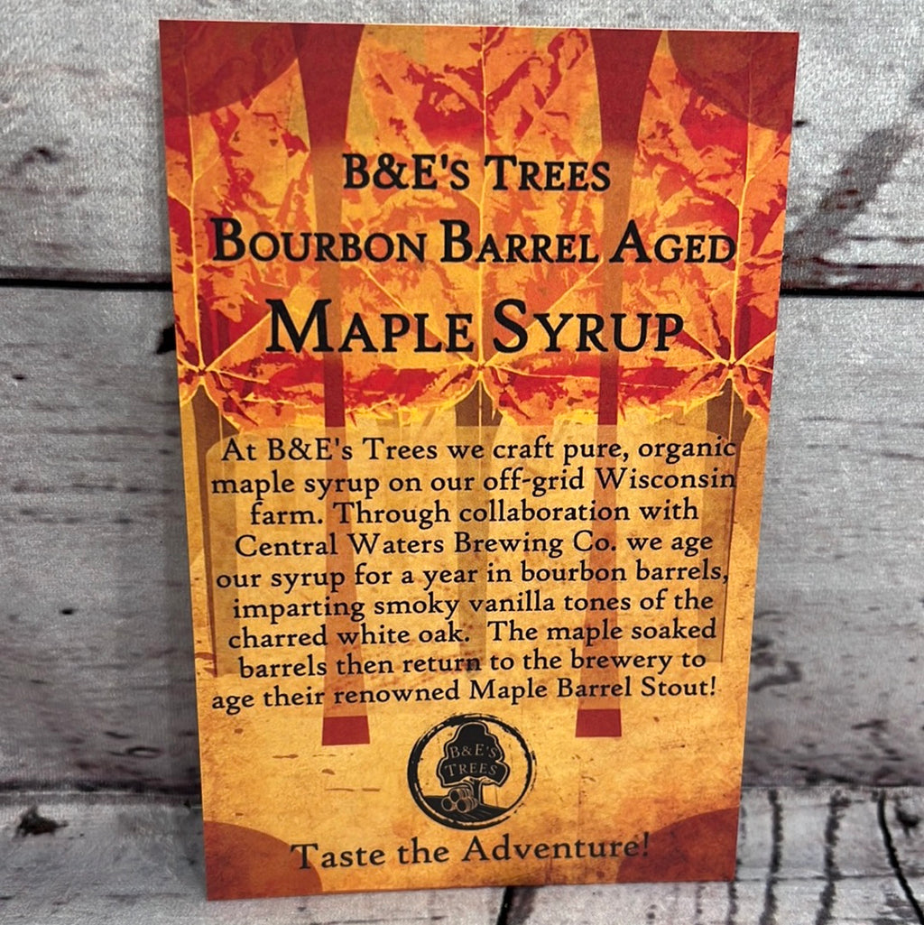 B&E's Trees Bourbon Syrup