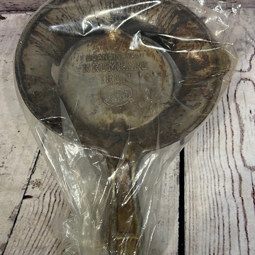 Scandinavian Krunkake Iron