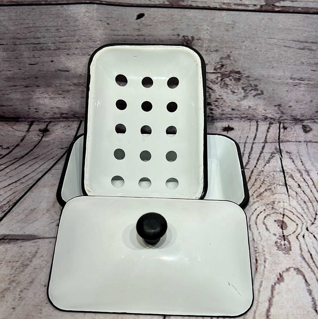 Enamel Soap Dish