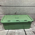 Green Enamel Baking Tin