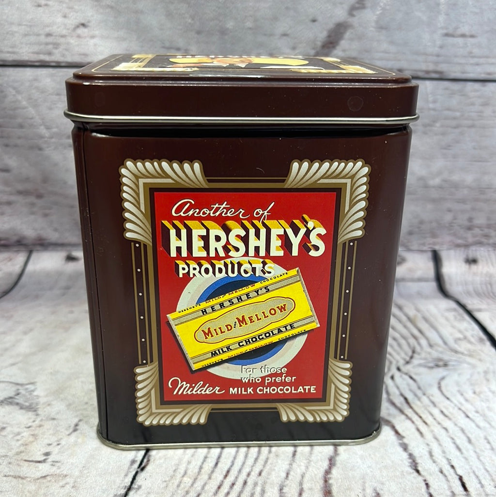 Hersheys chocolate tin