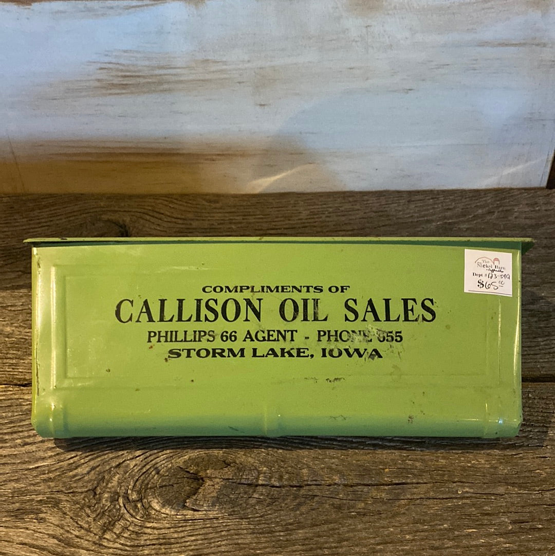 Collision Oil sales mail box