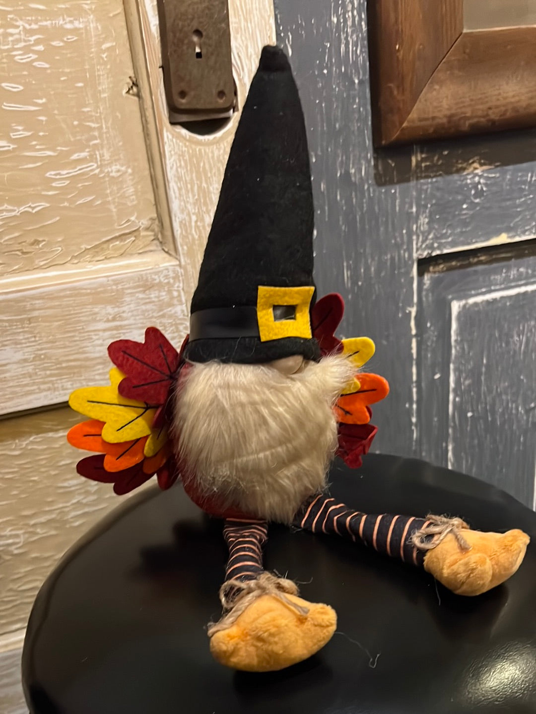 15" Turkey With Legs Gnome