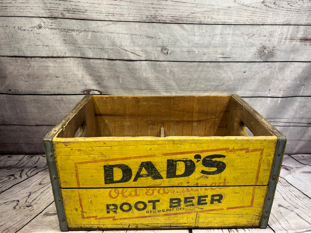 Dads Root-beer Crate