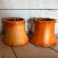 Hide lamp shades