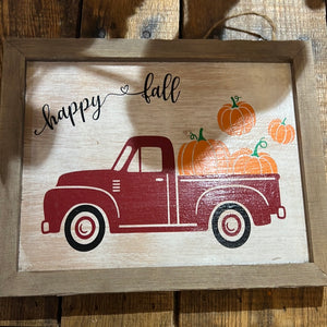 Happy Fall Decor