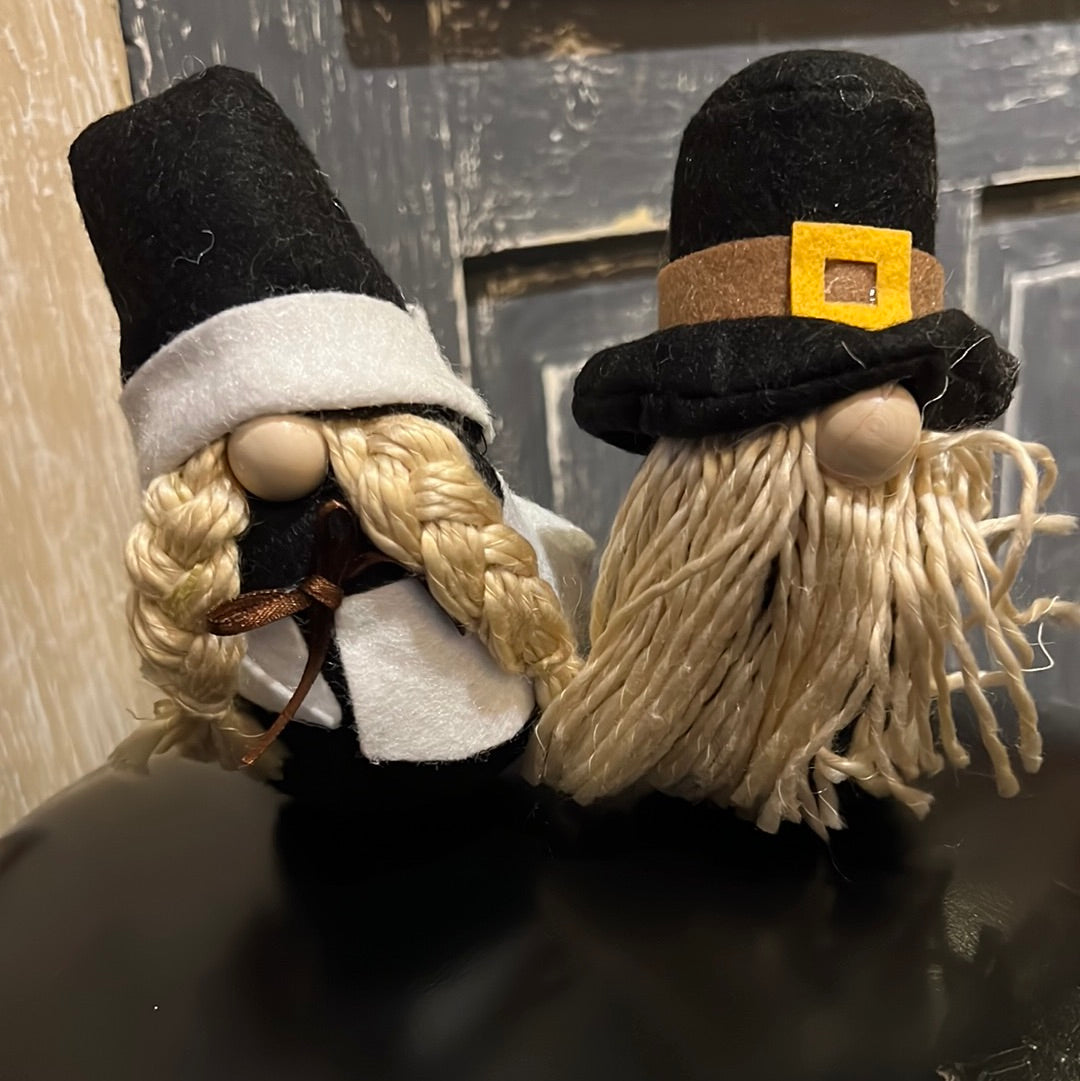 5" Pilgrim Boy/Girl Gnomes