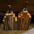 Large Wood Pumpkins