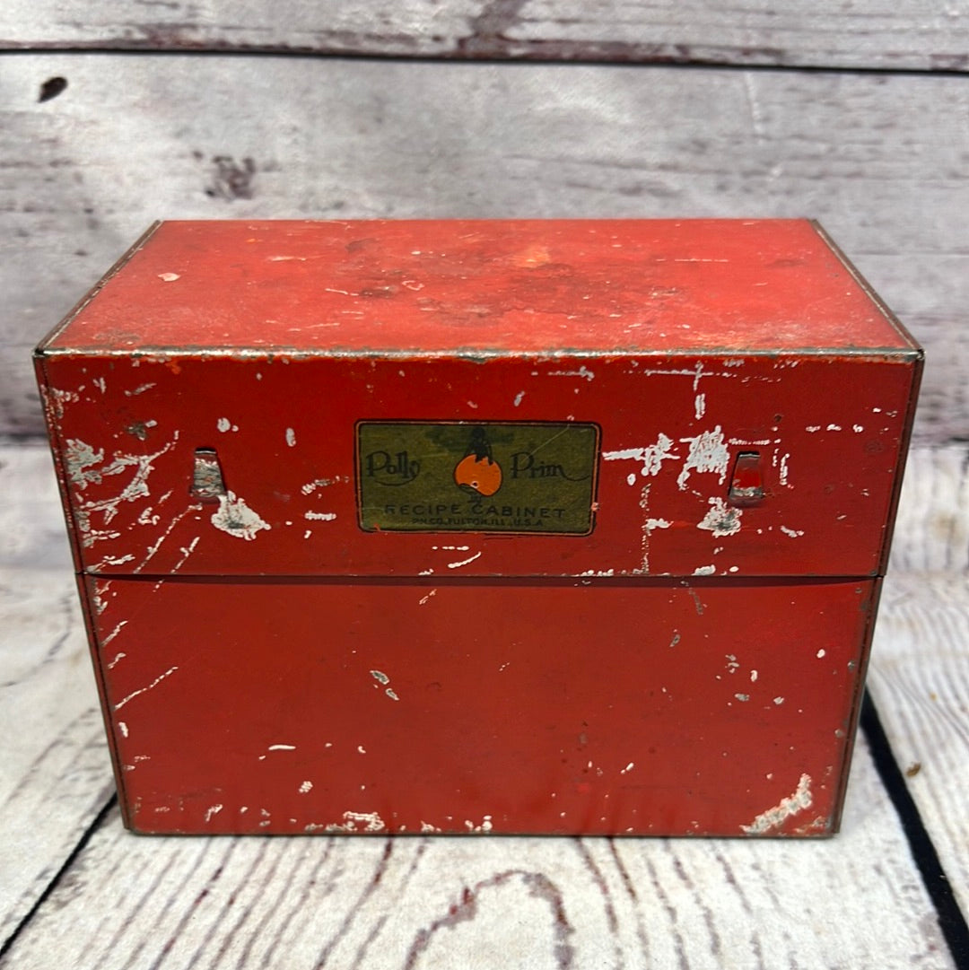 Polly Prin Recipes tin