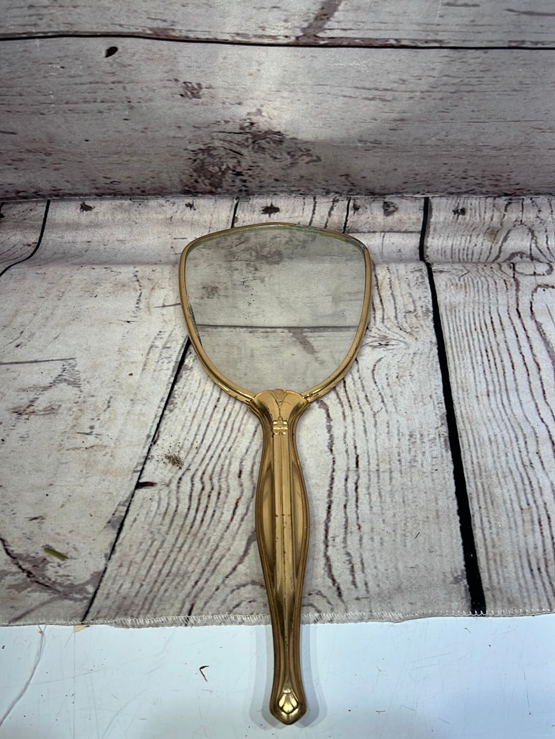 Gold Hand Mirror