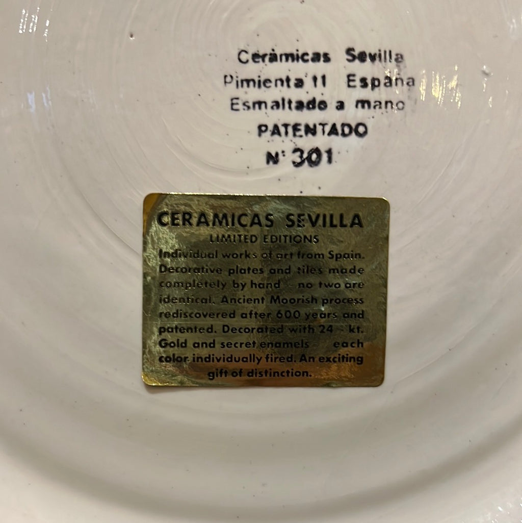 Hand Painted Plate