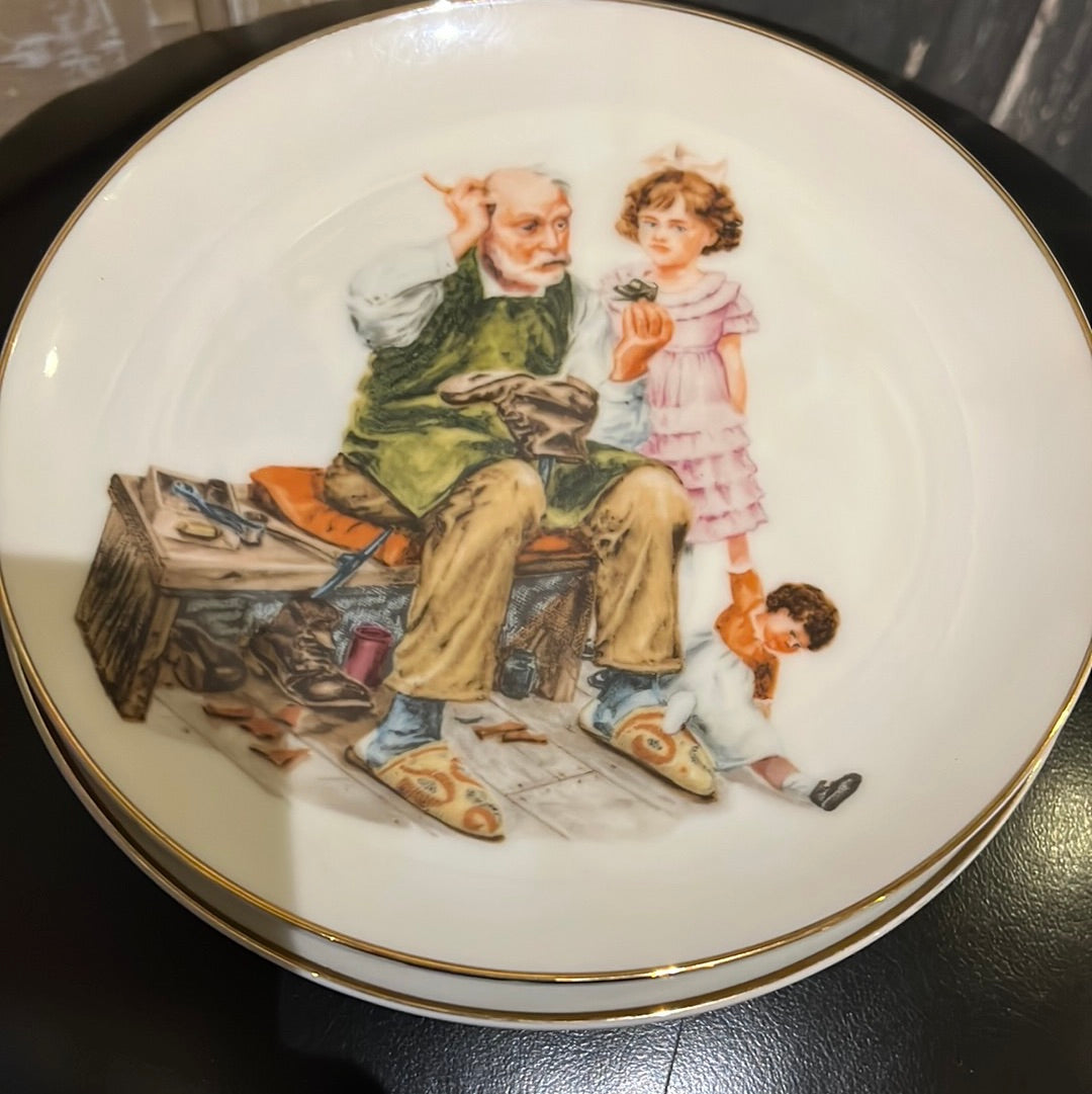 Norman Rockwell Plates