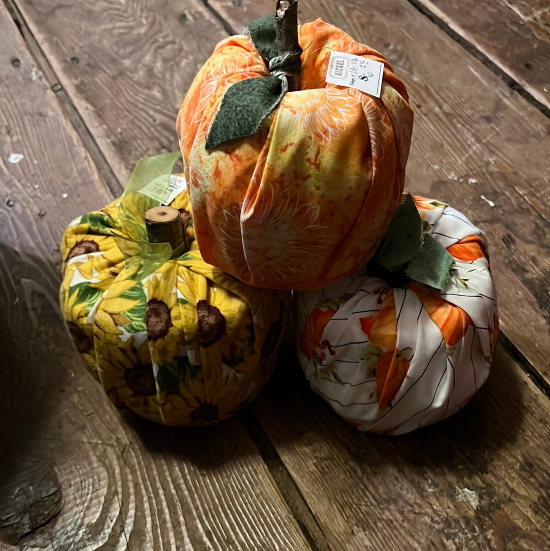 Homemade Pumpkins