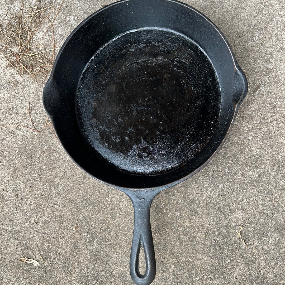 10” cast iron pan