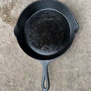 10” cast iron pan