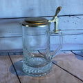 Glass German Stein