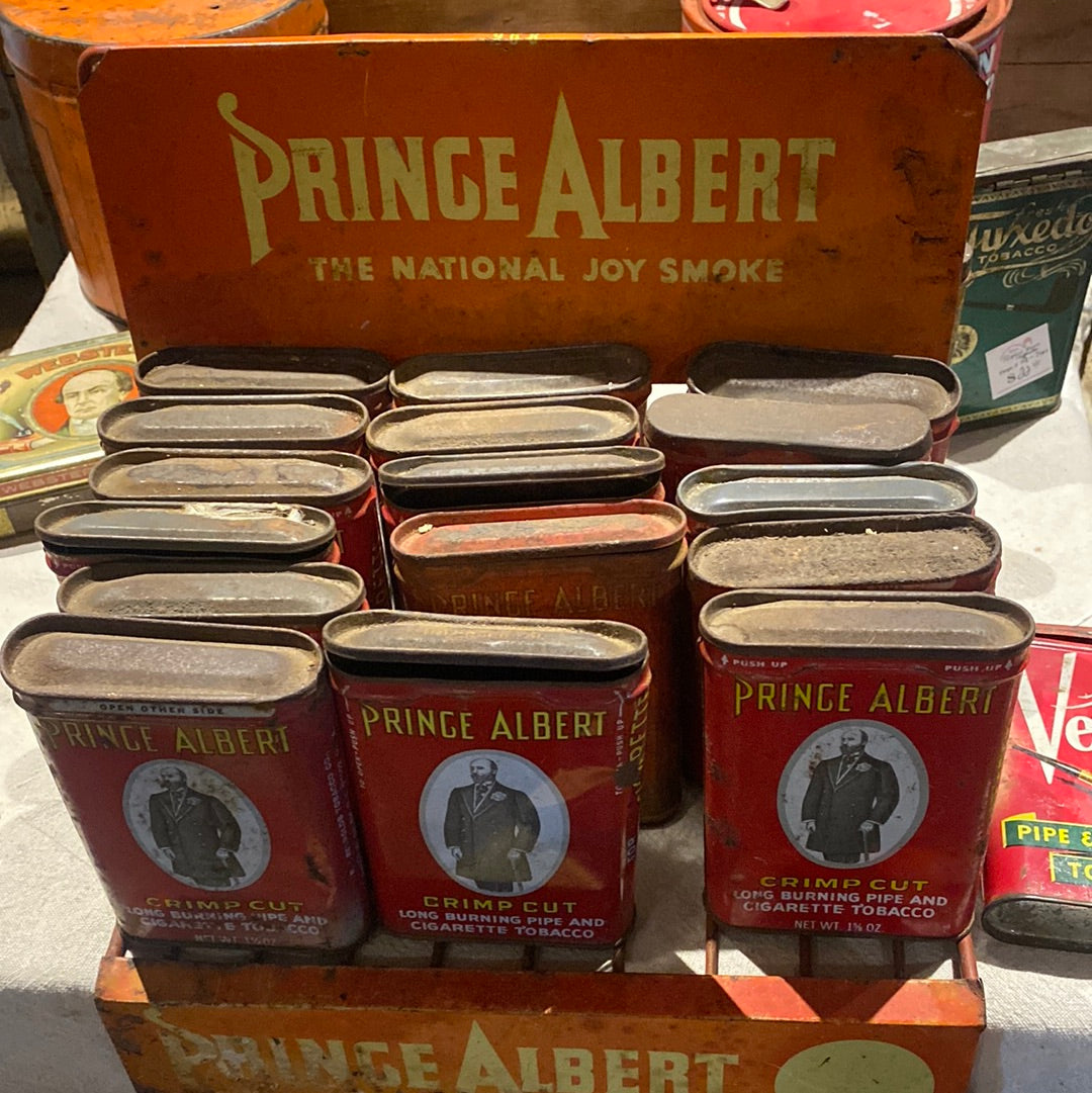 Pringe Albert Cigar tin holder set