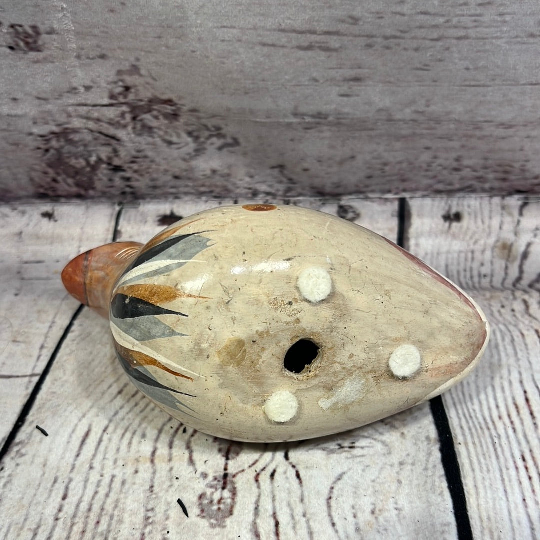 Western colored clay Bird