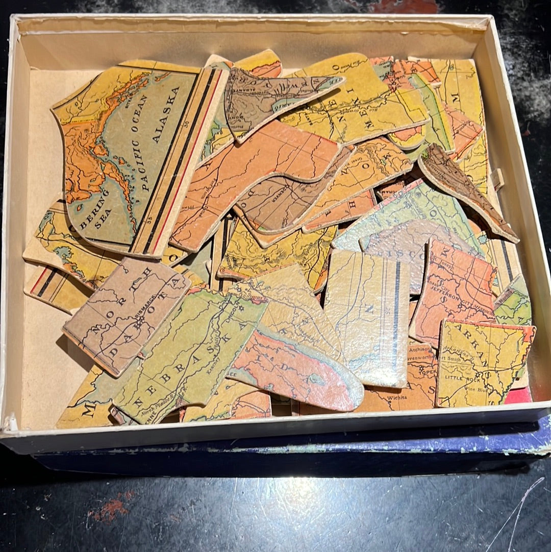 USA puzzle Map