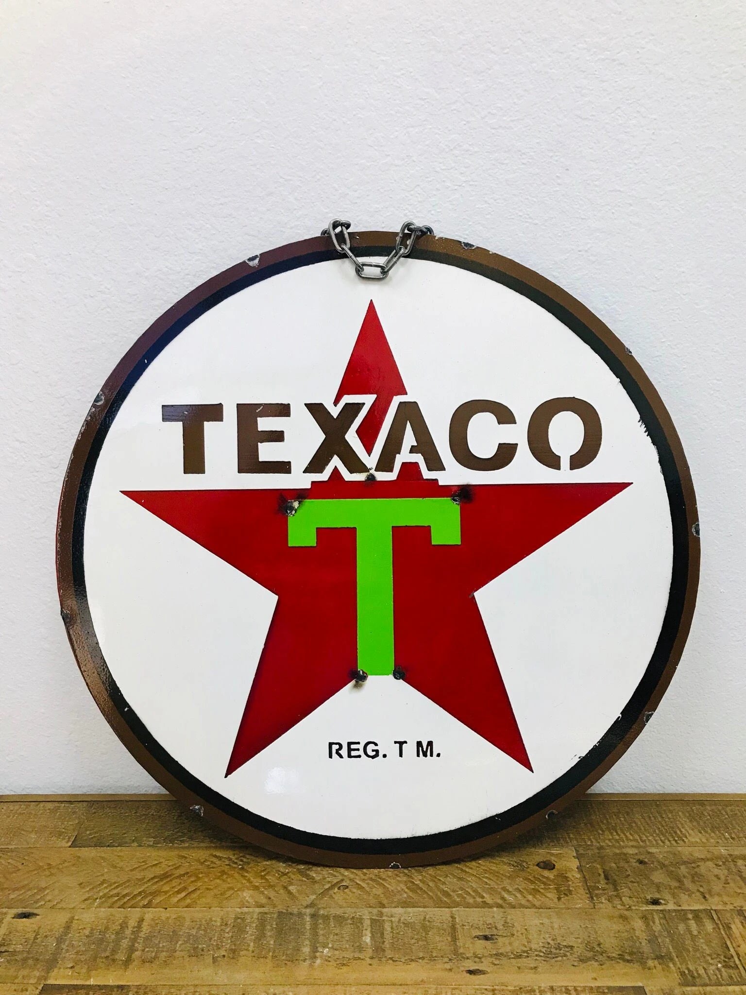 Texaco Sign Posts Texaco Sign – The Nickel Barn